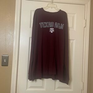 Champion Men’s Texas A&M University Maroon Tee Shirt Size: XL